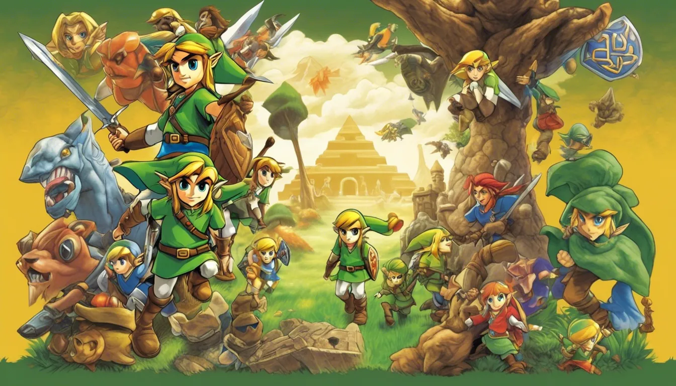 The Legendary Adventures Exploring The Legend of Zelda Games